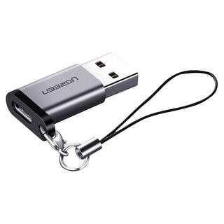UGREEN 绿联 usb转typec转接头otg口快充适用华为苹果15数据线iPhone耳机手机转换器电脑充电宝