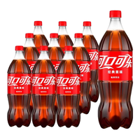 可口可乐（Coca-Cola）可乐汽水 碳酸饮料1.25L 2L 雪碧 芬达橙味大瓶装 可乐2L*2瓶