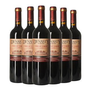 Dynasty 橡木桶94 赤霞珠 干红葡萄酒 2022年 750ml*6瓶 整箱装