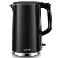 苏泊尔（SUPOR）SW-17S16L电水壶1.7L（单位：台）黑色 1.7L -SW-17S16