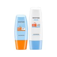 Mistine 蜜丝婷 防晒套装 (水润清透防晒乳泰国版40ml+水润身体防晒霜70ml)