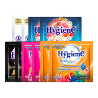 喜净hygiene泰国柔顺剂 洗护浓缩持久浸泡衣服留香去静电 5种香味各3包（共15袋）