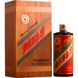 茅台 五星商标上市70周年纪念 53度 500ml 礼盒装
