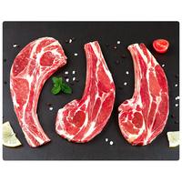 目无全牛宁夏滩羊肉羔羊肉法式羊排1000g 法式战斧带骨羔羊排烧烤食材