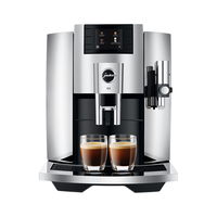 Jura 优瑞 全自动咖啡机 优瑞新E8 欧洲 家用 办公 一键制作 中文菜单 一键清洗 研磨升级香浓加倍