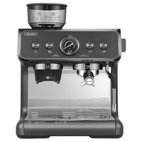 百胜图 Barsetto BAE02S 半自动咖啡机 石墨黑