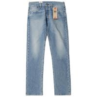 Levi's 李维斯 Levi’s/李维斯501牛仔裤男士宽松中腰直筒水洗长裤秋冬