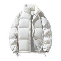 雪中飞 SNOWFLYING短款立领羽绒服2024冬男女面包服中性简约纯色休闲