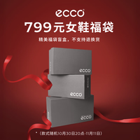 ecco 爱步 女鞋限量福袋 2双