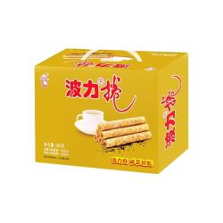 波力食品 波力蛋卷 540g 盒装（内含鸡蛋卷5包+海苔卷5包）