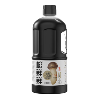 松鲜鲜 金标松茸一品鲜1L 代替酱油生抽 0添加防腐剂 凉拌调味上色提鲜