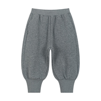 M.Latin/马拉丁童装儿童裤子24冬新款女小童猫咪造型舒适针织长裤 藏青 130cm