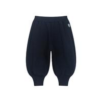 M.Latin/马拉丁童装儿童裤子24冬女小童猫咪造型舒适针织长裤 藏青 130cm