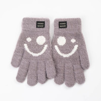 雪恋妮 儿童手套 雪花加厚款