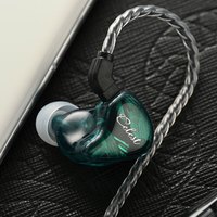  Celest/凤鸣天音 hifi 有线耳机 麦克风  青龙绿色 有线充电 3.5mm
