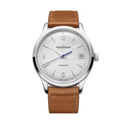 JAEGER-LECOULTRE 积家 大师系列 瑞士手表 皮带白盘 机械男表 40mm 4018420