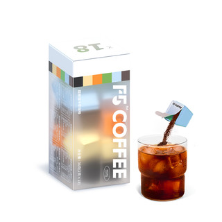  F5 COFFEE 冷萃冻干 黑咖啡粉混合装