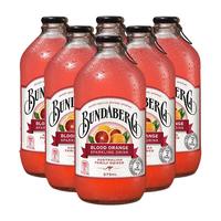 BUNDABERG 宾得宝 含气血橙汁饮料 375ml*6瓶