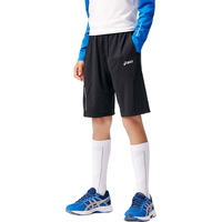 亚瑟士（asics）童装2024夏季男女儿童吸湿速干舒适运动短裤332241103100 1120浅灰色 170
