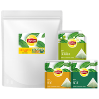  Lipton/立顿 三口味独立 茶包组合装  独立茶包、袋装 尊享三口味60包 108g