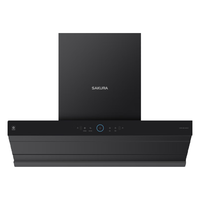 樱花(SAKURA)欧式烟机家用顶侧一体抽油烟机26立方大吸力1100pa强静压双腔双吸拢烟智能挥手智控CXW-300-JKC01