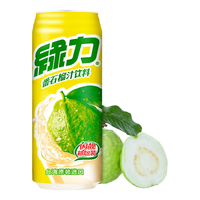 绿力番石榴汁饮料 490ml 中国台湾果汁饮料 维c水果饮品 番石榴汁490ml
