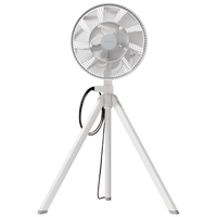 BALMUDA/巴慕达 静音 风扇 白嵌灰