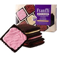 Franzzi 法丽兹 黑曲可可曲奇夹心饼干混合口味下午茶休闲零食点心280g