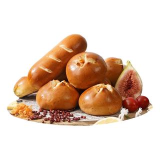 全麦碱水面包碱水包球棒无糖精代餐整箱早餐轻减低脂食品零食