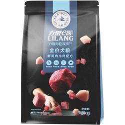 LILANG 狗粮 肉粒双拼粮 1.5kg