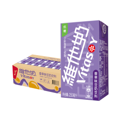 维他奶 香草味豆奶饮料植物蛋白饮料250ml*24盒 香草味 分享装