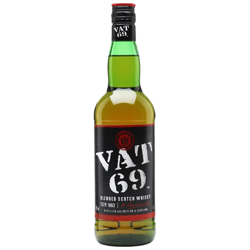 威使69（VAT69）苏格兰调和威士忌洋酒 1000ml