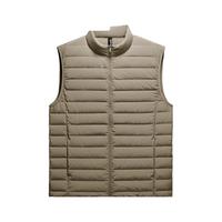 Bananain 蕉内 氢气301Air男士轻薄羽绒服圆高领修身羽绒马甲 10110470111v2 高领款 雾山棕 L