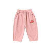 嘟嘟家 宝宝裤子春秋款儿童纯棉长裤秋季男童卡通梭织裤