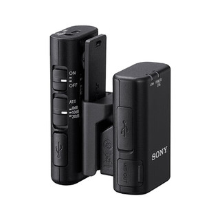 索尼（SONY）A1M2 A9M3 A7M4/S3/M3/R5/R4/R3/CR/C2 ZV-E10II A6700/6600微单相机 FX2/3/30摄像机 机顶麦克风 ECM-W2BT+ECM-LV1麦克风组合套装 Vlog拍摄微单相机外接视频录音