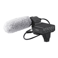  SONY/索尼 Vlog拍摄 机顶麦克风+XLR-K3M麦克风适配器