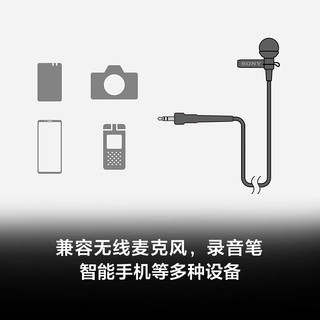  SONY/索尼 Vlog拍摄 领夹式麦克风