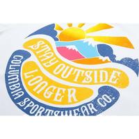 Columbia/哥伦比亚长袖T恤男装 休闲圆领小LOGO背图案套头衫集C