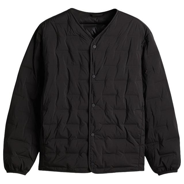 H&M HM男装羽绒服24冬季户外运动防风疏水女装轻薄防寒服1238584