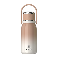 希乐保温杯316不锈钢内胆水杯男女士商务泡茶杯户外便携水壶大容量 拿铁咖720ml【双饮+316滤网】