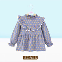 稚语轩 Zyuxuan 0157 女童罩衣 兔宝宝款