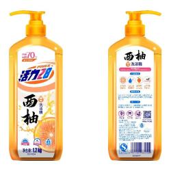 活力28 洗洁精西柚1.2kg*2瓶护手可洗果蔬厨房去油家用正品旗舰店