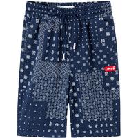  Levi's/李维斯 薄软透气 儿童短裤  深靛蓝 120cm(6)