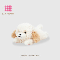 LIV HEART日本可卡布毛绒玩具公仔趴趴狗玩偶抱枕娃娃女生 可卡布-巧白卡卡 护手垫（约9*20*9CM）