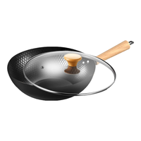 Midea 美的 CT32Z06 炒锅(32cm、无涂层、不粘、精铁)