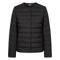 波司登2024秋季羽绒服女短款居家轻薄休闲保暖时尚外套B40130004B 黑色8056 185/108B