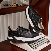 康龙 男鞋25年秋季新品休闲鞋男士舒适板鞋ins风设计师款鞋子