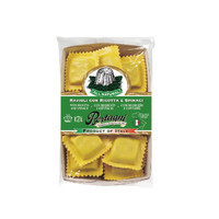 欧格利司（Ogroleass）意大利进口奶酪菠菜馅云吞意式馄饨 冷冻奶酪饺子CHEESE RAVIOLI 奶酪菠菜馅四方型云吞250g