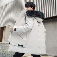 YALU/雅鹿 保暖加厚 男士羽绒服 貉子毛领