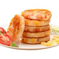 玖嘉久果蔬鲜虾饼640g(160g*4包) 儿童营养早餐虾排海鲜半成品虾滑